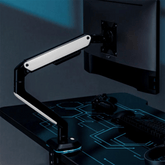 Brateck LDT63-C012GL Elemental Gaming Monitor Arm with RGB Lighting - Gavisco Office Furniture